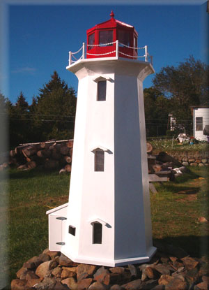 Wooden Lighthouses Cedar, Lighthouse Garden Decor Canada